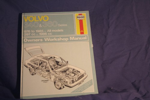 Vintage haynes manual volvo - manual,