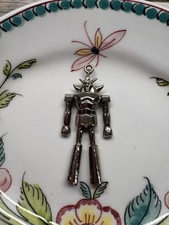 Vintage Robot Keyring Pendant