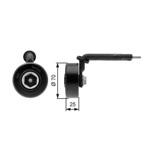 Gates drivealign tensioner - gates,