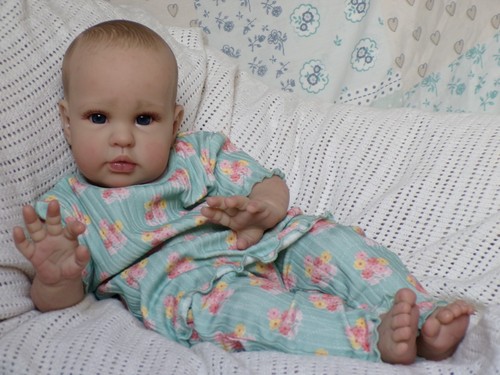 Reborn baby girl doll - doll, ~