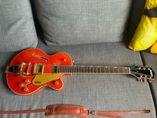Gretsch G5655TG Electromatic Center Block Jr. Orange Stain with Strap & Gig Bag
