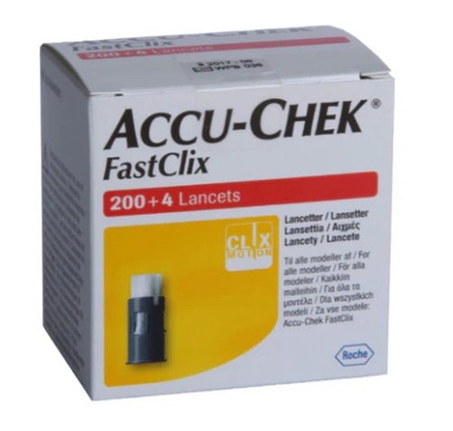 Accu chek fastclix lancettes - accu-chek,