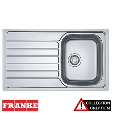 Franke Spark 1.0 Bowl Stainless Steel Kitchen Sink & Waste "Graded"