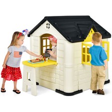 Kids Playhouse Outdoor Cottage