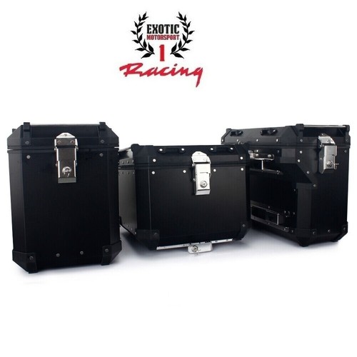 Aluminum panniers full - panniers,