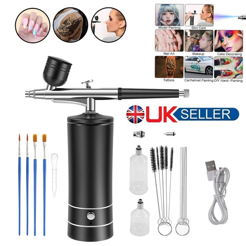 Mini airbrush kit with - kit,
