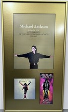 Michael Jackson Programme Ticket CD High Quality Framed Display This Is It 2009