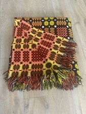 Vintage Welsh Tapestry blanket