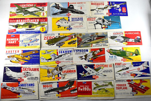 1960 collection airfix 72 - collection,
