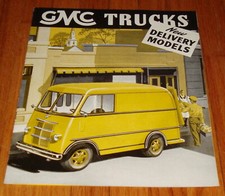 Original 1948 GMC Delivery Truck Sales Brochure EF241 EF242 EFP214 EFP242