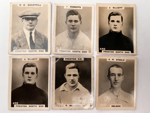 Football pinnace card preston - card,