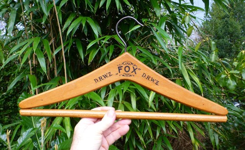 Vintage wooden fox drwz - wooden,