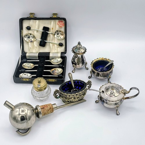 Lot various silver plated - lot,