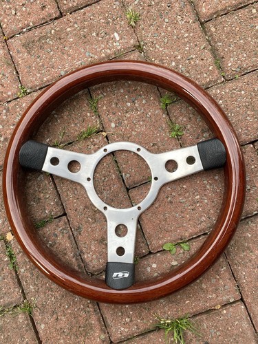 Classic car wooden steering - classic,