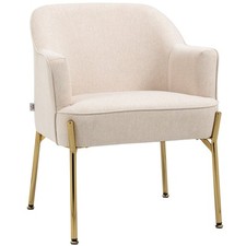HOMCOM Fabric Armchair Accent