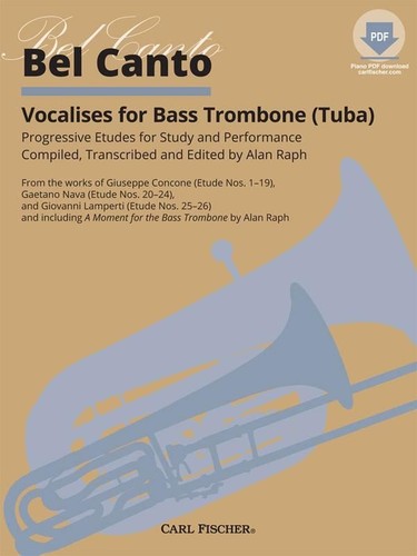 Bel canto vocalises for - canto,