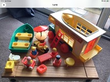 Fisher Price Vintage Play Family Camper Van