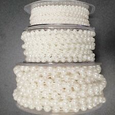 PEARL CHAIN BEAD RIBBON