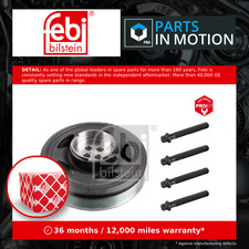 Crankshaft Pulley fits MINI COOPER F55, F56 1.5D 2013 on B37C15A Belt Febi New