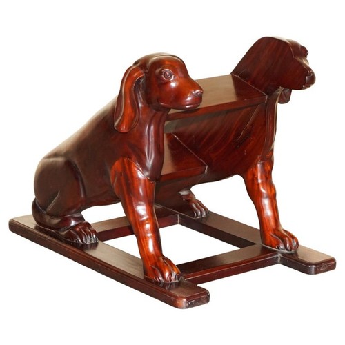 Pair deep mahogany library - deep,