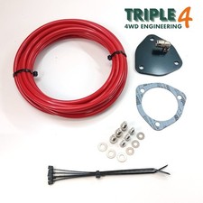 Land Rover 200TDi / 300TDi 5mm Steel Timing Cover Breather Plate Superb Quality