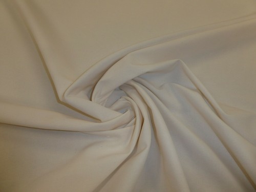 Natural cream cotton fabric - cotton,