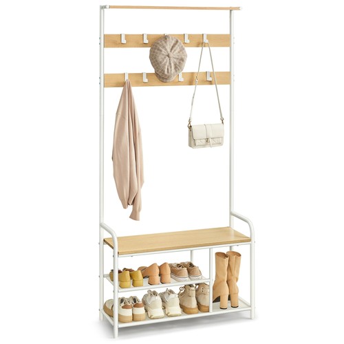 Vasagle coat rack stand hall - coat, stand,
