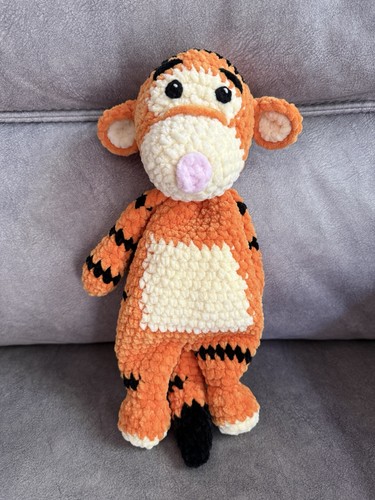 Handmade crochet tigger - crochet,