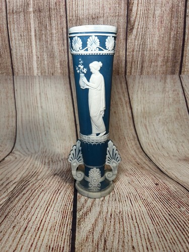 German vintage jasperware blue - german,