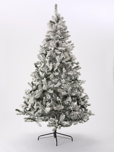 7ft flocked emperor christmas - 7ft,