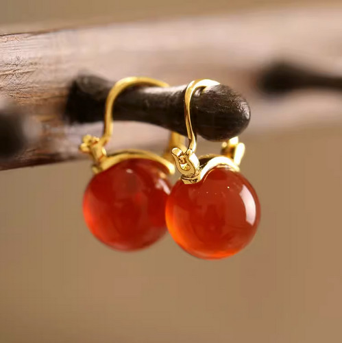 Gorgeous aaa 12mm red round - gorgeous,