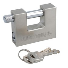 70mm Shutter Padlock / Lock / 3 keys Security Solid Shed Garage Storage TE603