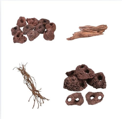 Aquarium aquascape pack lava - aquarium,