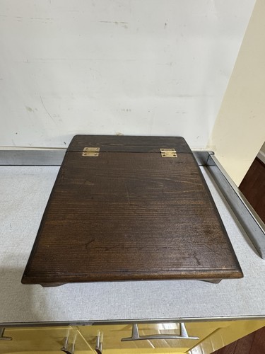 Vintage wooden slant top - vintage,