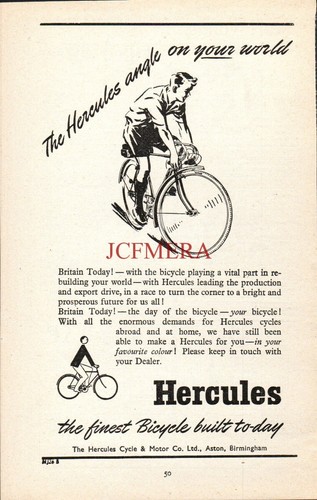 Hercules the finest bicycle - hercules,
