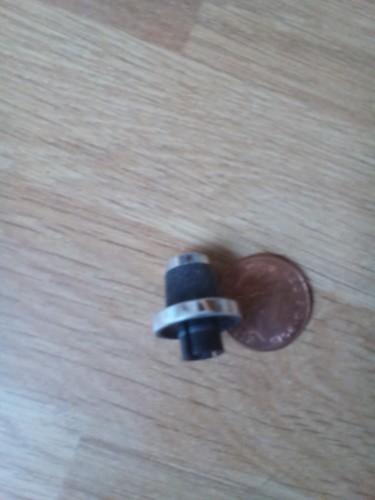 Decca stereogram knob - stereogram,