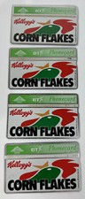 BT Phonecard Advertising Kellogg's Corn Flakes Collectible Phone Card - Lot Of 4