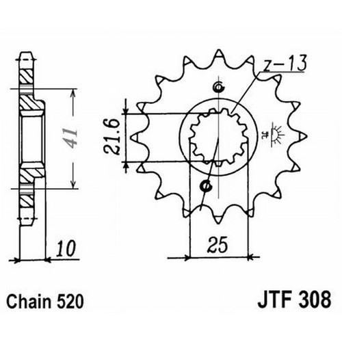 Tooth steel sprocket - tooth,