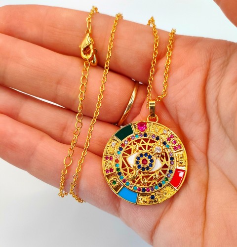 Gold plated necklace - plated,