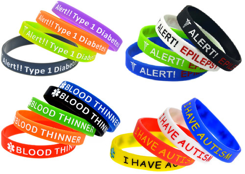 Silicone medical alert - medical,