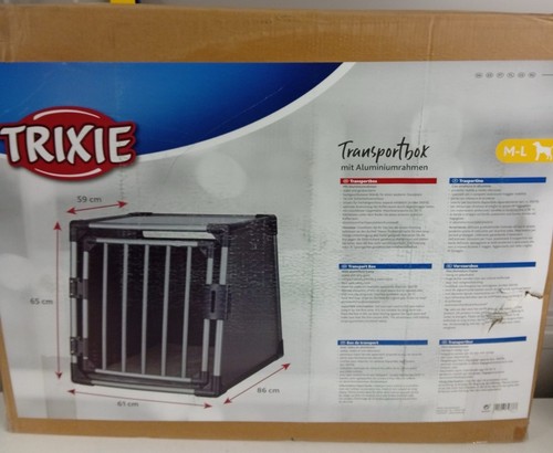 Trixie transport box aluminium - box,
