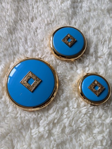 Vintage compact powder mirror