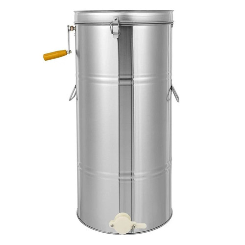 Manual honey extractor with - honey,