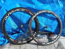SHIMANO DURA-ACE WH-7900 C50 Carbon Tubeless 10 Speed Road TT Wheelset used