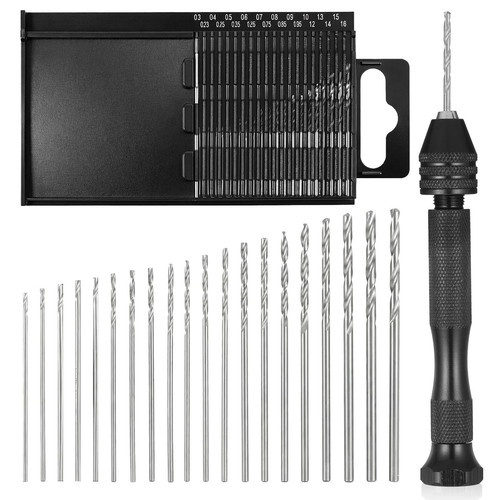 21pcs metric mini micro drill - 21pcs,