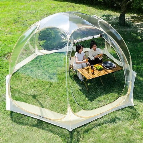 Transparent dome tent camping - dome,