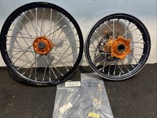 KTM 85 2012-2025 Set Of Small Wheels 14’ 17’ Haan Hubs Excel Rim
