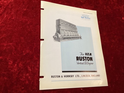 Ruston hornsby ltd e b - ltd, v.e.b