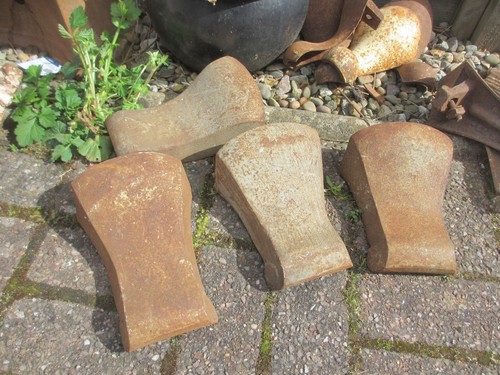 Antique iron bath feet legs - antique,
