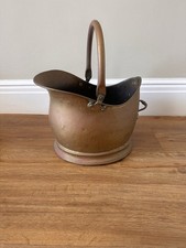 Vintage Copper Coal Scuttle